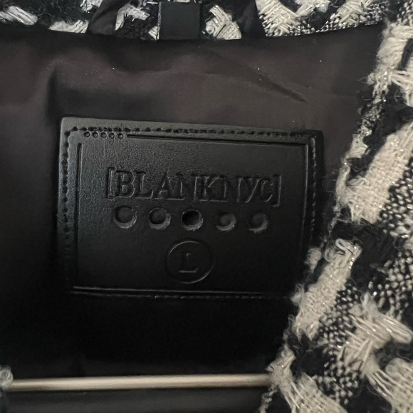 BLANK NYC Puffy Houndstooth Coat - Picture 3 of 3